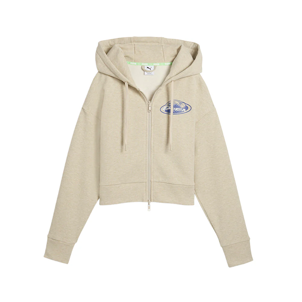 Lace Em Up Cropped Pullover Hoodie