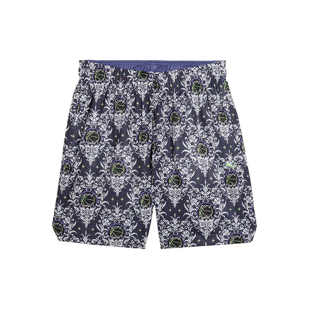 Lace Em Up Graphic Shorts