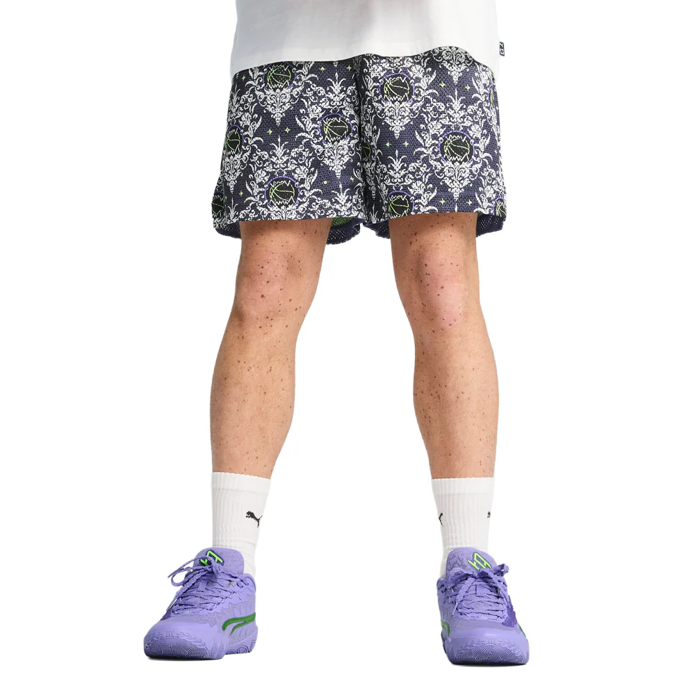 Lace Em Up Graphic Shorts - Image 3