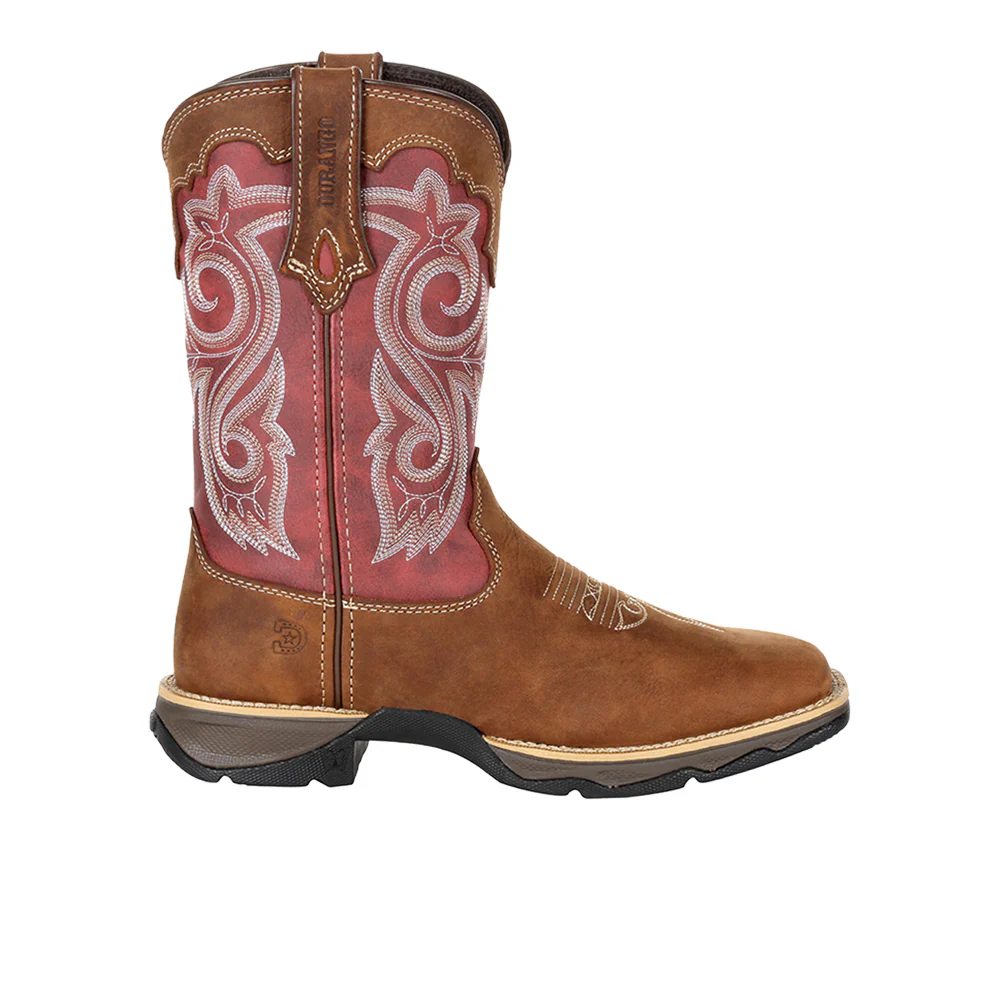 Lady Rebel by Durango Square Toe Pull On Cowboy Boots