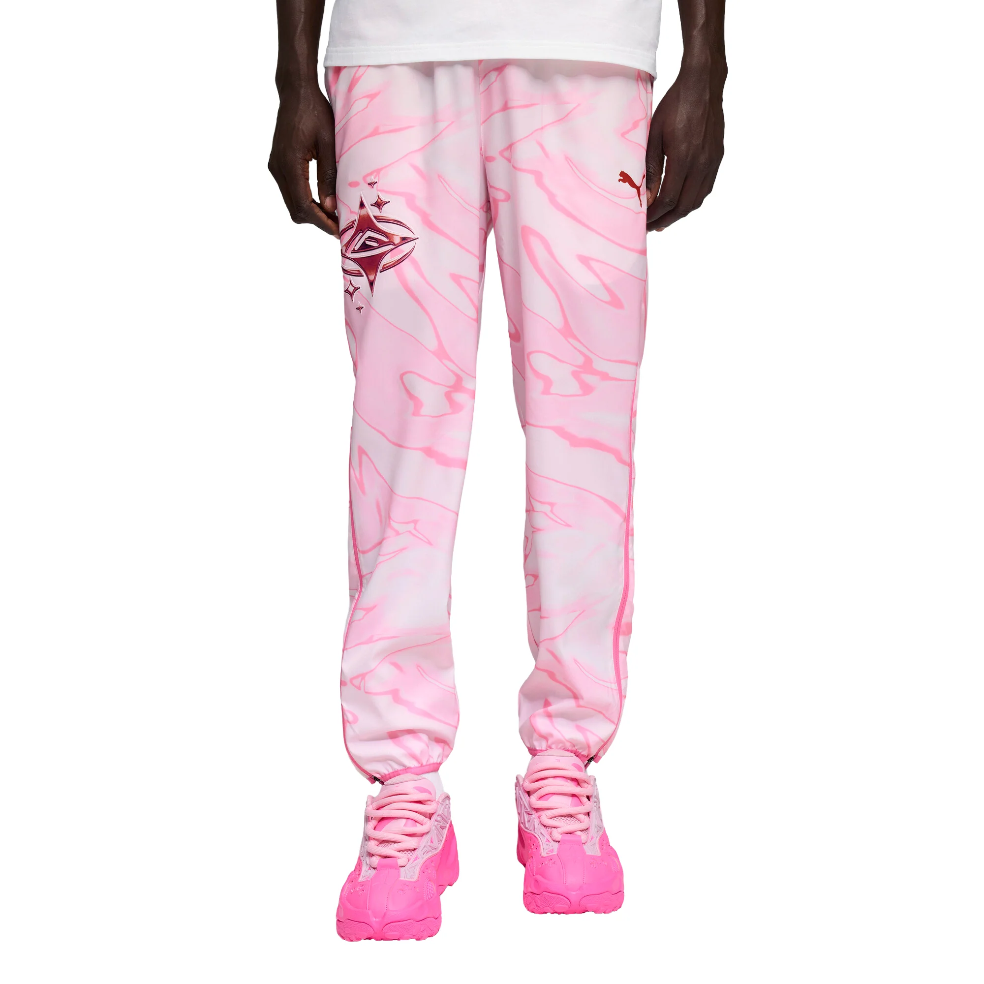 LaFrancé Pink Heem Basketball Pants - Image 3