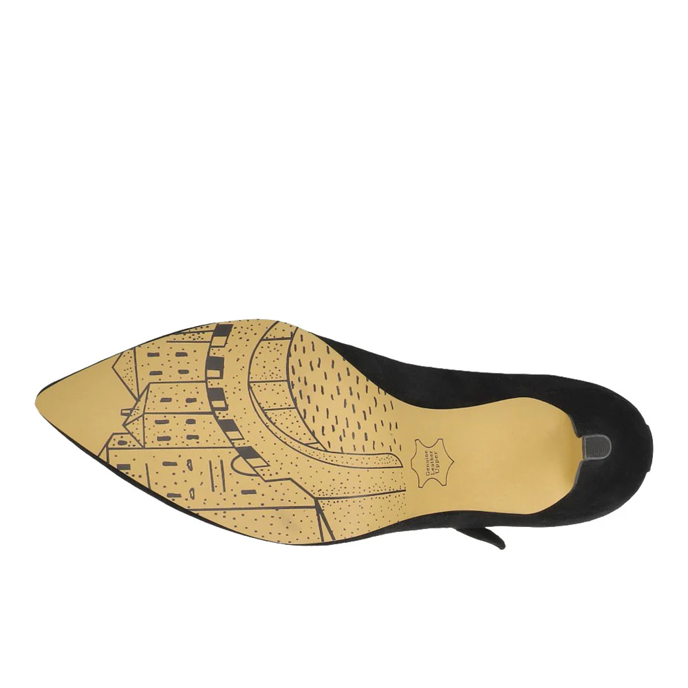 Lainey Pointed Toe Mary Jane Pumps - Image 5