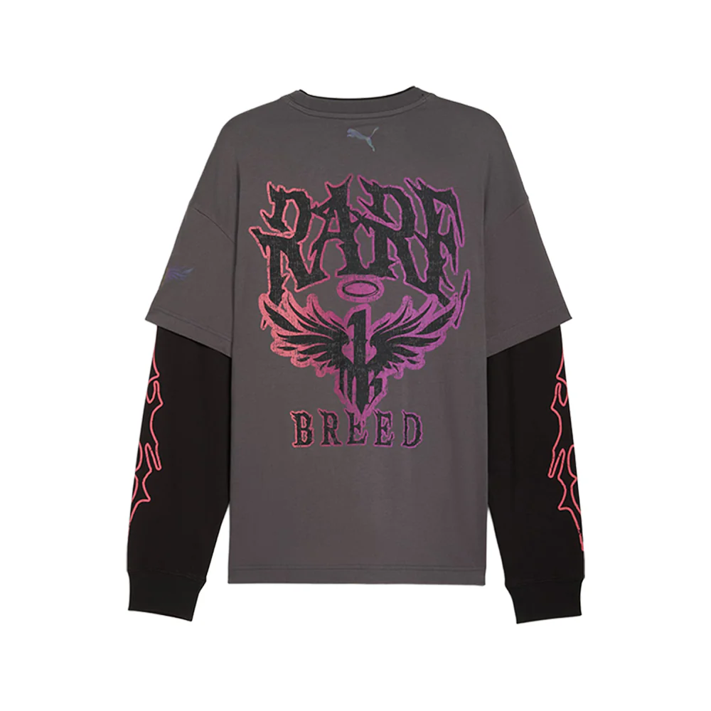 LaMelo World Tournament Graphic Crew Neck Long Sleeve T-Shirt - Image 2