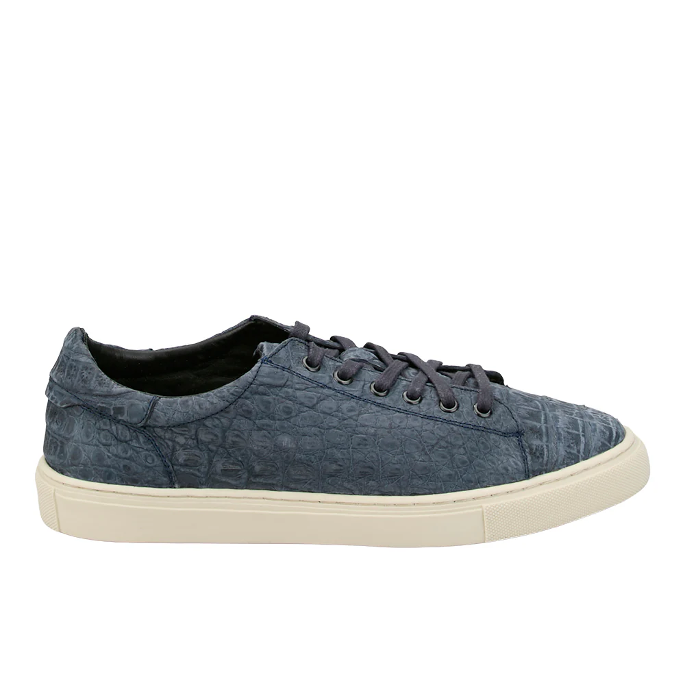 Landry Crocodile Lace Up Sneaker