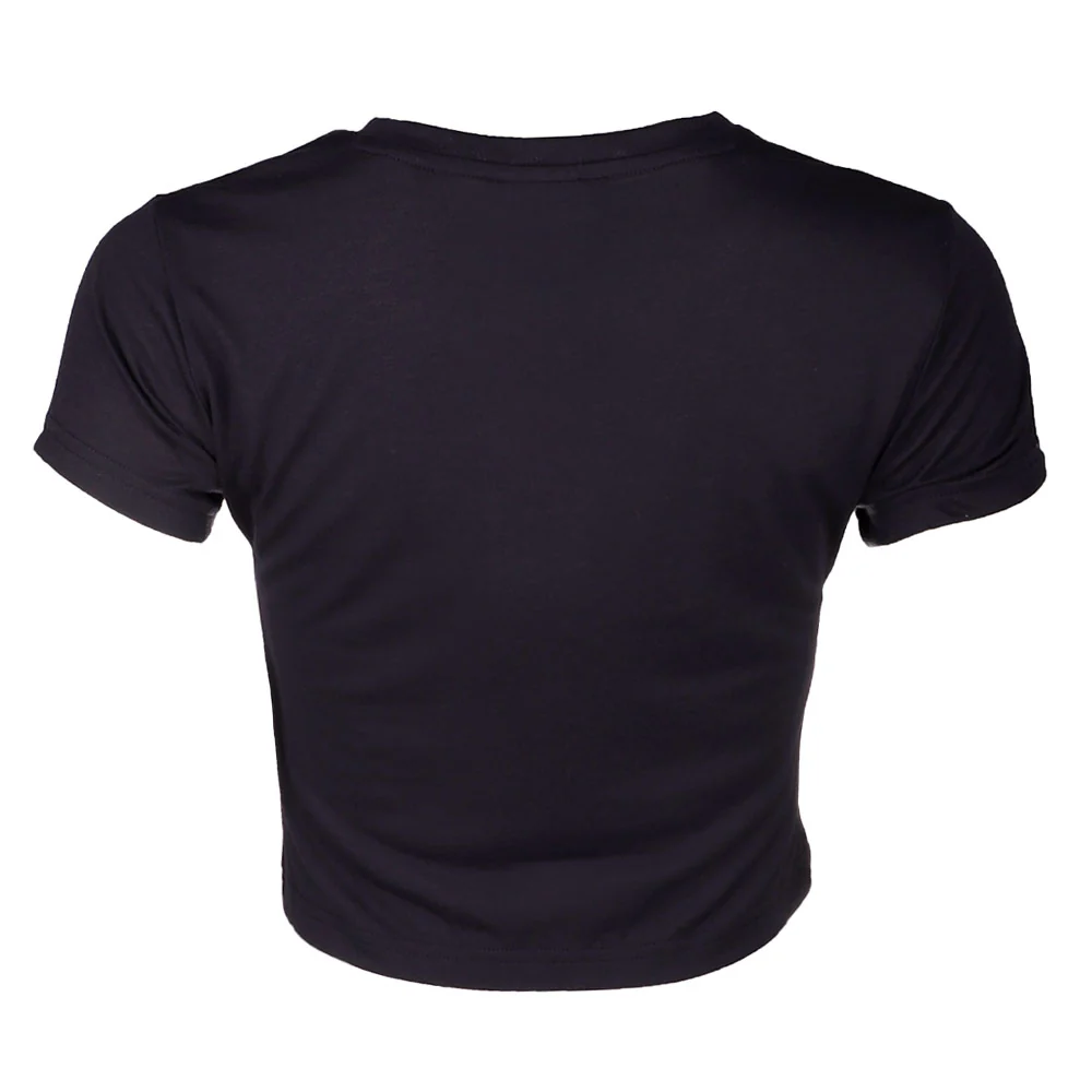 Laquan Smith Graphic Rhinestone Baby Crew Neck Short Sleeve T-Shirt - Image 4