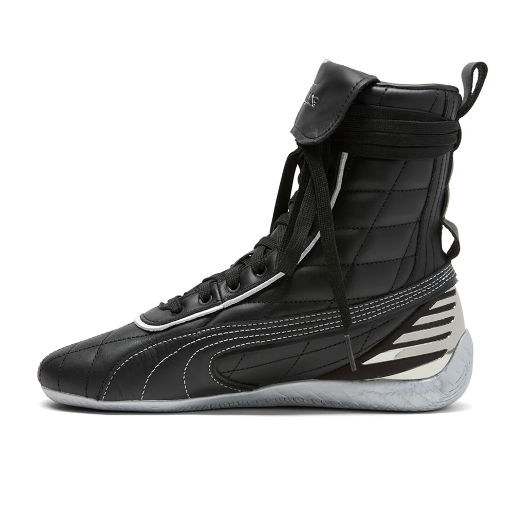 PUMA X LAQUAN SMITH Speedcat Mid Lace Up Sneakers - Image 3