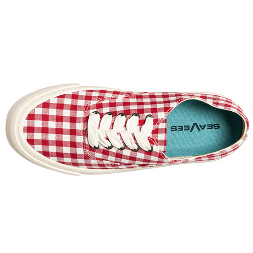 Legend Americana Plaid Lace Up Sneakers - Image 4