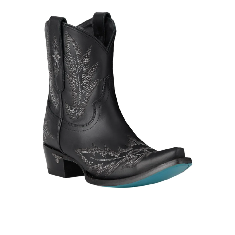 Lexington Embroidered Snip Toe Cowboy Bootie - Image 2