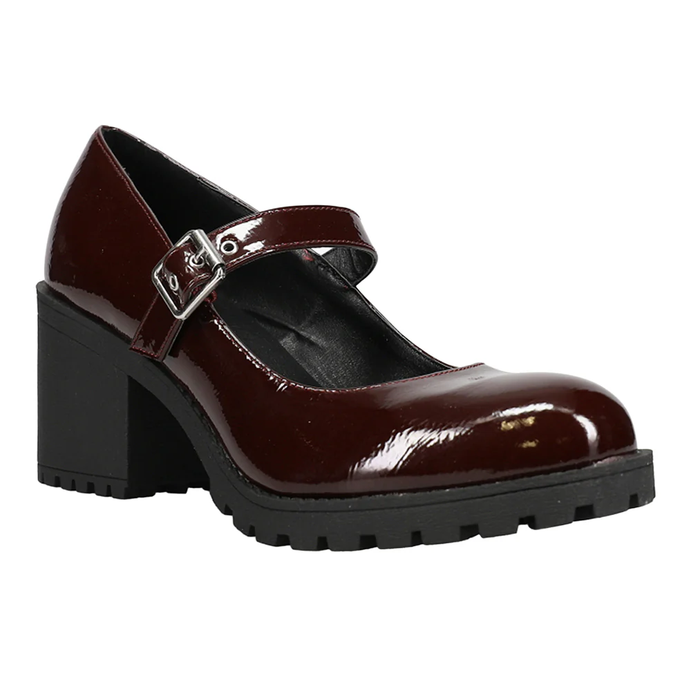 Lita Jane Round Toe Platform Pumps - Image 2