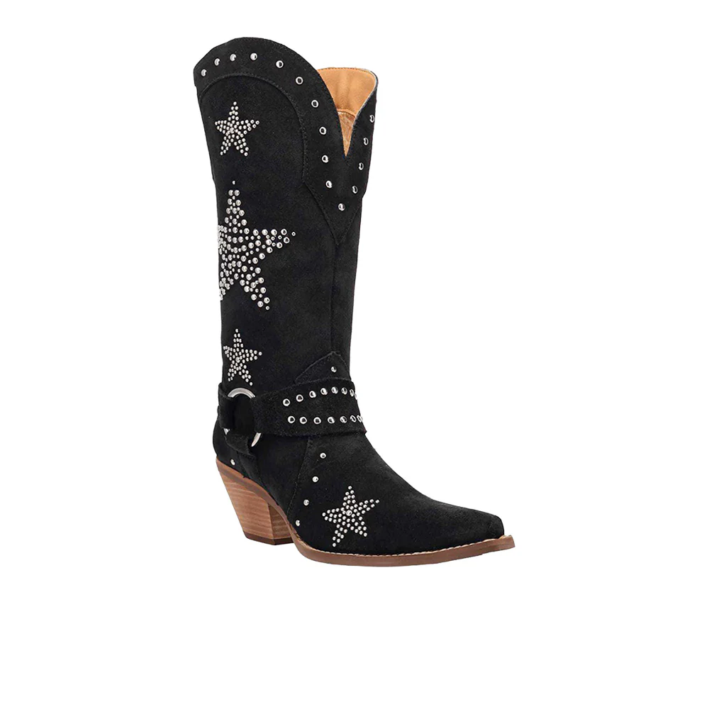 Lucky Stars Suede Leather Boots - Image 2