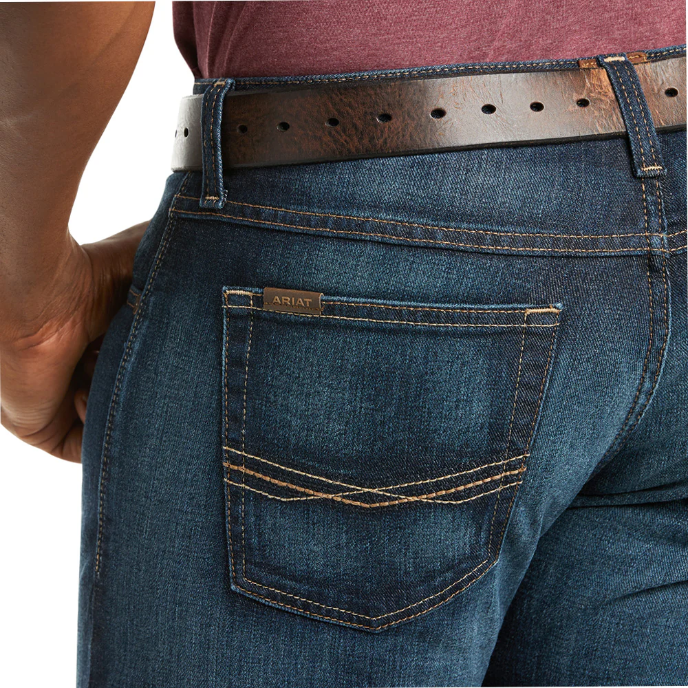 M7 Rocker Stretch Legacy Straight Leg Denim Jeans - Image 3
