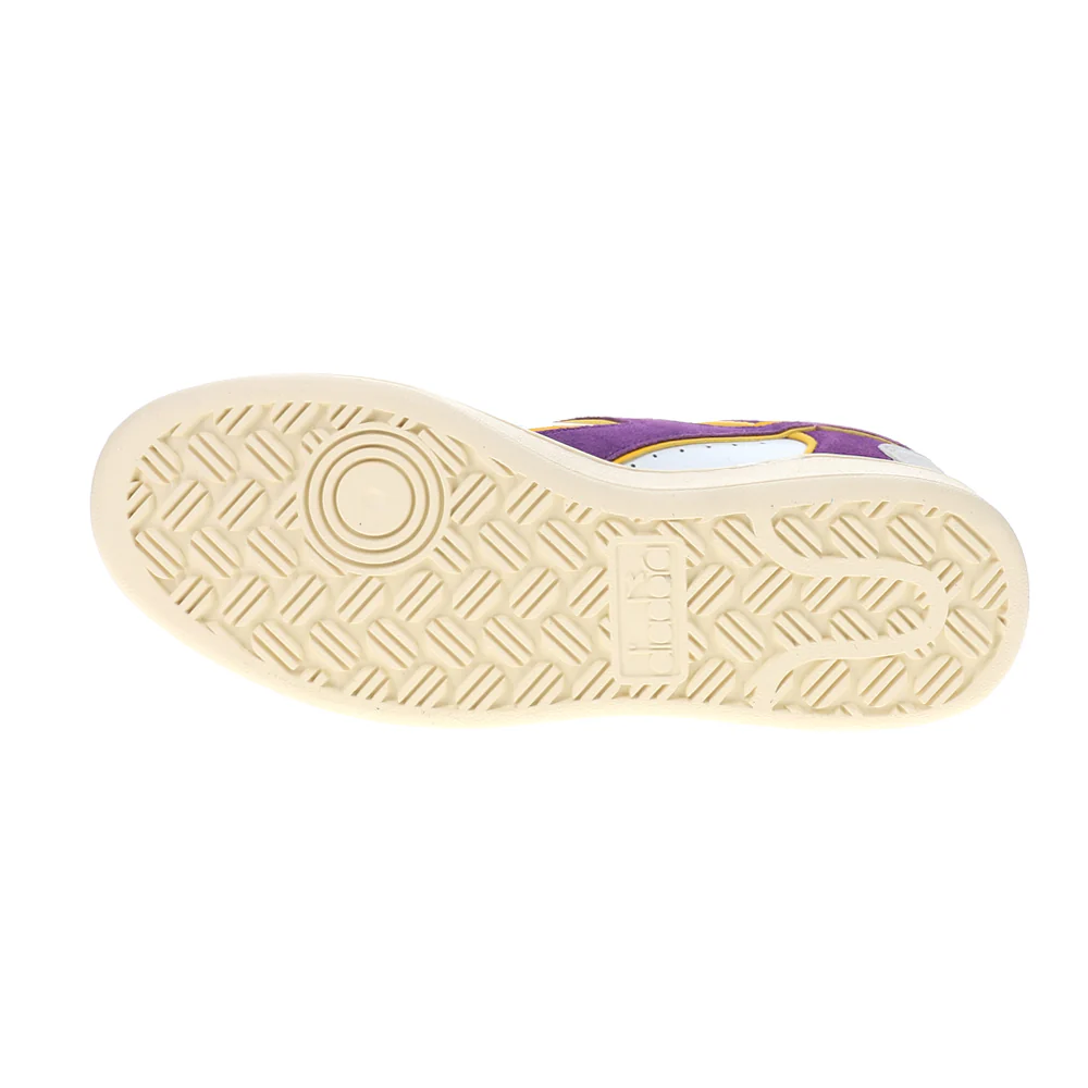 Magic Basket Low Suede Leather Lace Up Sneakers - Image 5