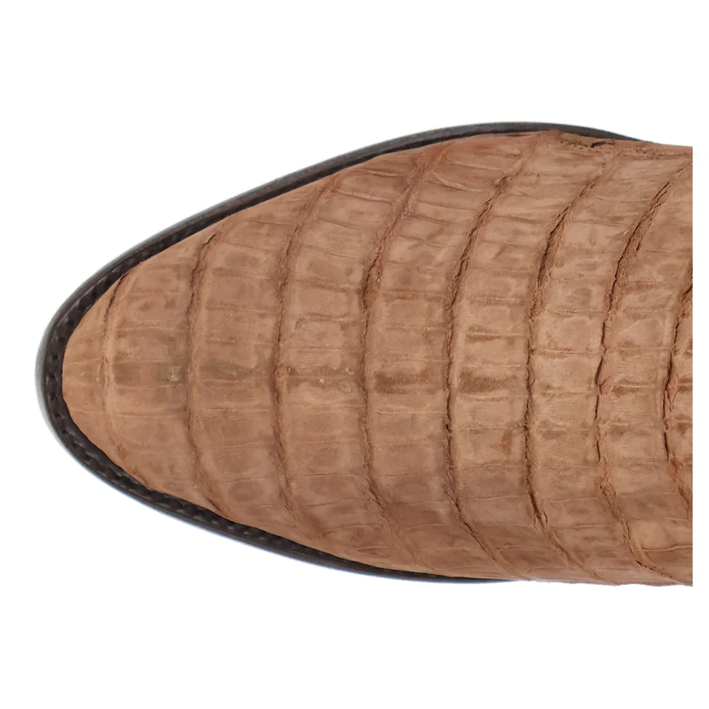 Makara Caiman Pull On Round Toe Cowboy Boots - Image 4