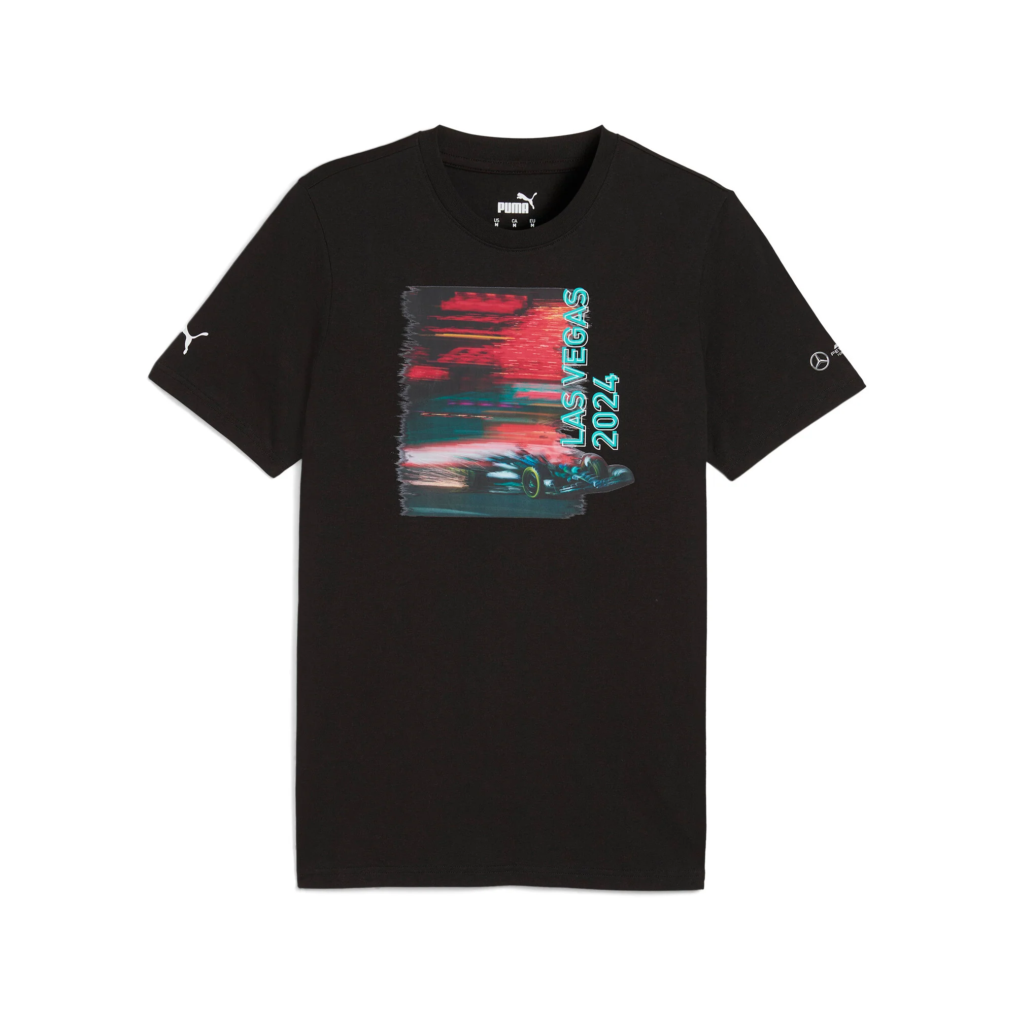 MAPF1 Las Vegas Graphic Crew Neck Short Sleeve T-Shirt