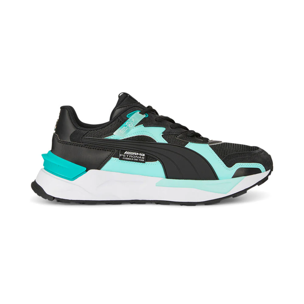 Mercedes AMG Petronas F1 x Mirage Sport Asphalt Lace Up Sneakers