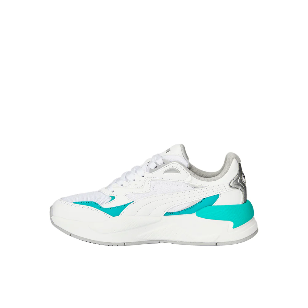 Mercedes AMG Petronas F1 X-Ray Speed Lace Up Sneakers (Big Kid) - Image 3
