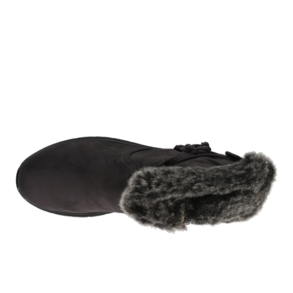 Marie Round Toe Pull On Snow Booties - Image 4