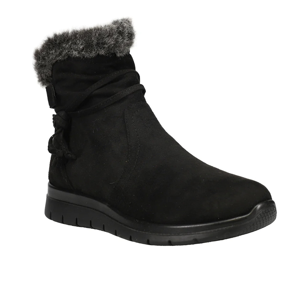 Marie Round Toe Pull On Snow Booties - Image 2