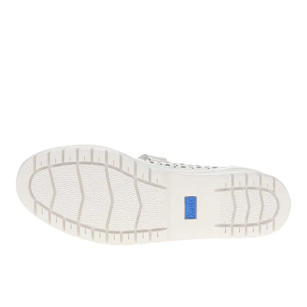 Perf Leather Platform Mary Jane Flats - Image 5