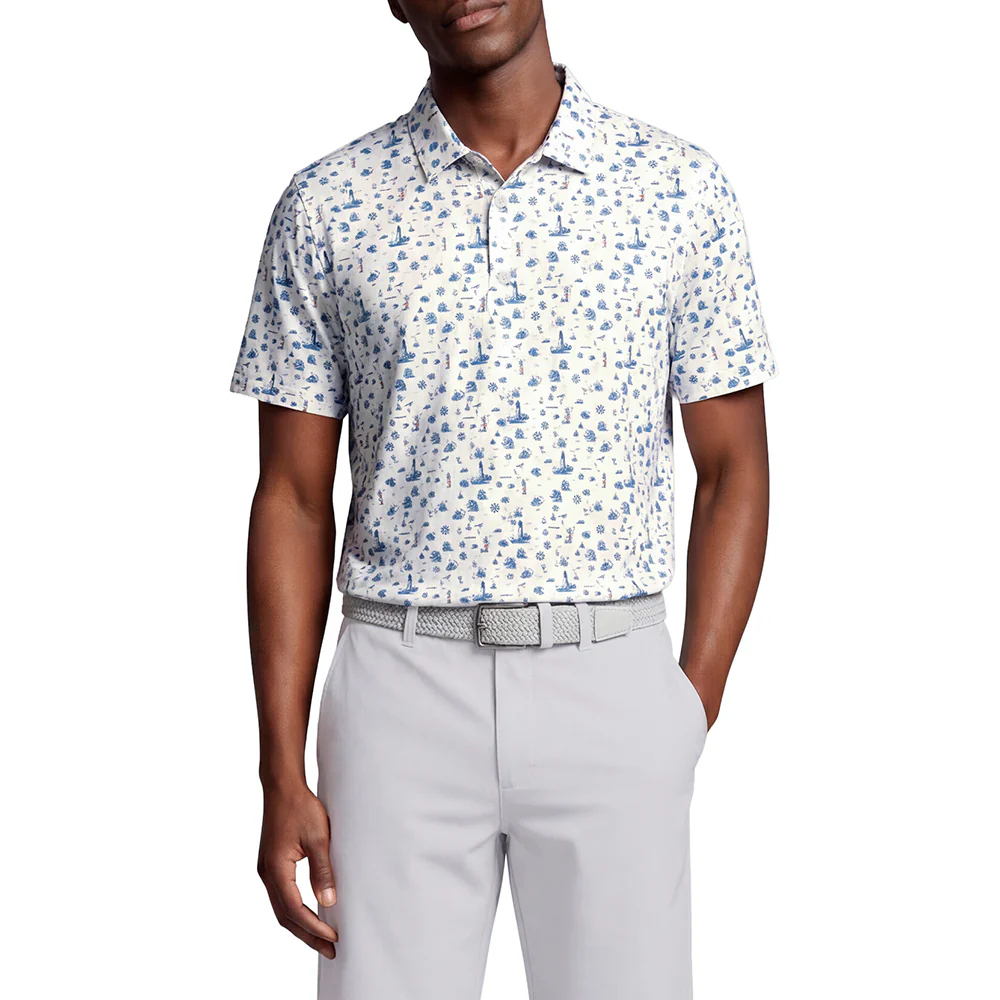 MATTR Lighthouse BN Short Sleeve Golf Polo Shirt - Image 3