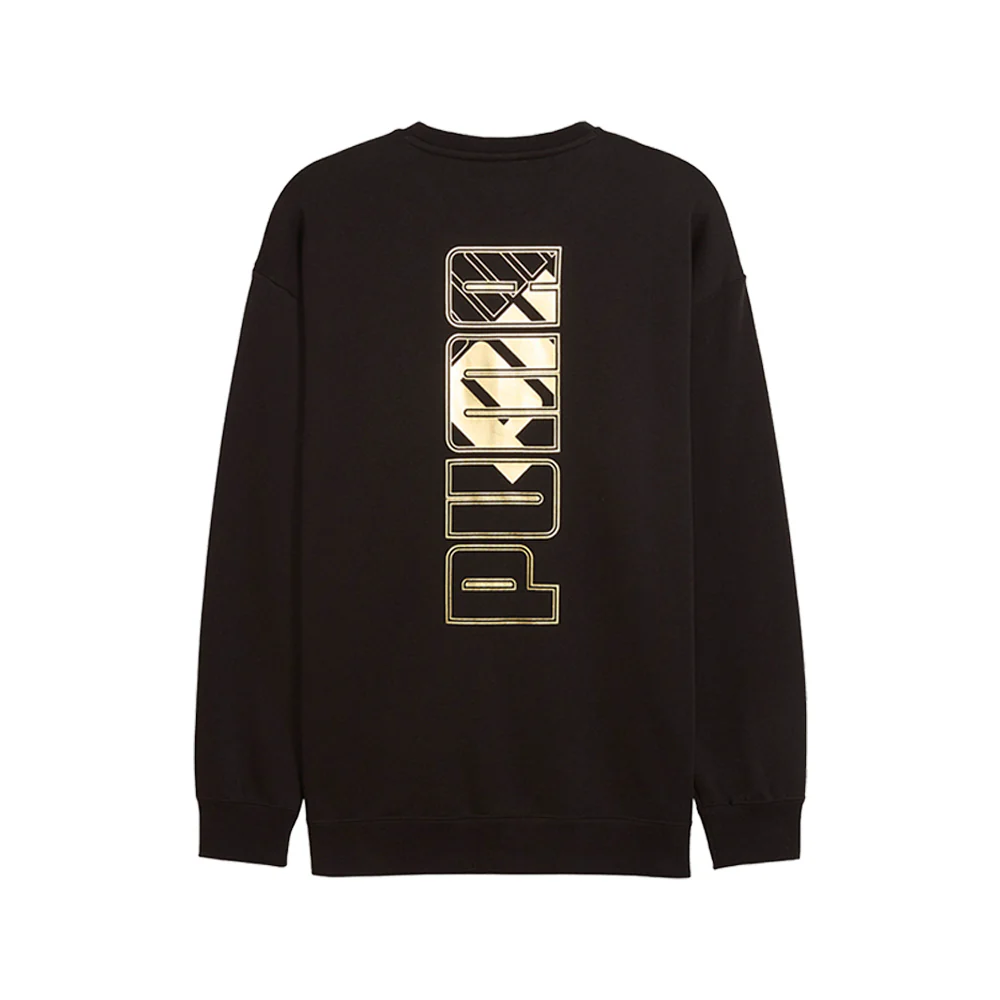 Maximal Metallic Relaxed Crew Neck Sweatshirt - Image 2