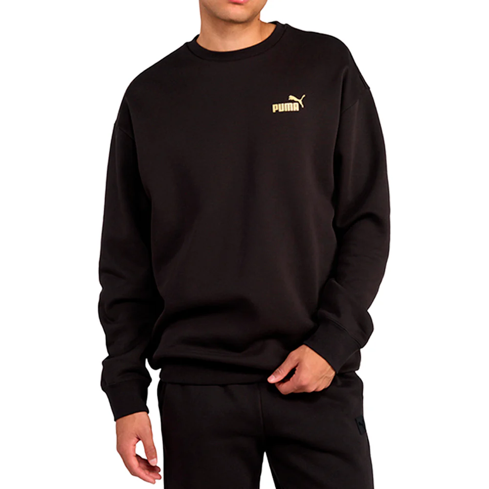 Maximal Metallic Relaxed Crew Neck Sweatshirt - Image 3