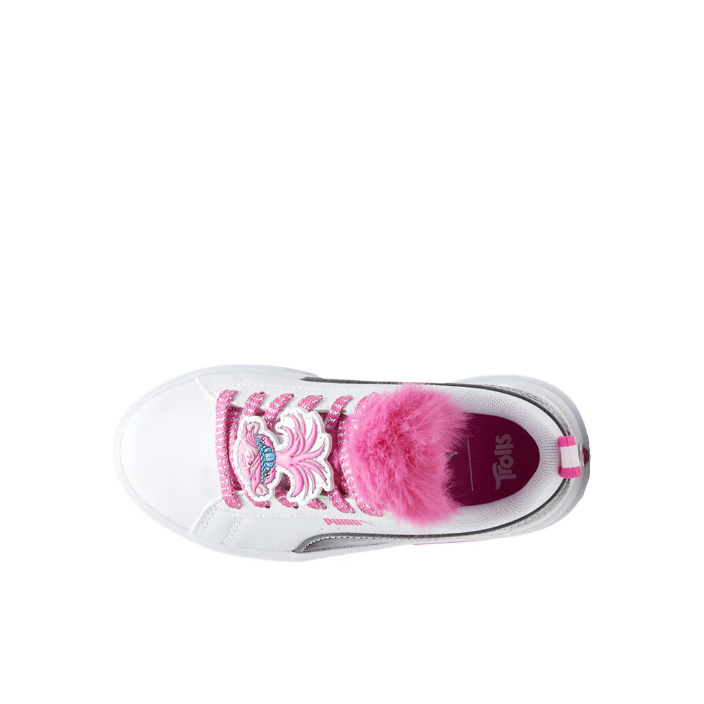 PUMA X TROLLS Mayze Glitter Platform Sneakers (Little Kid) - Image 4