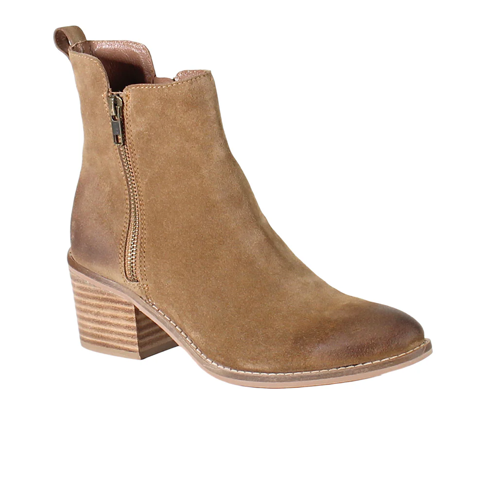 Maze Walk Round Toe Zippered Boots - Image 2