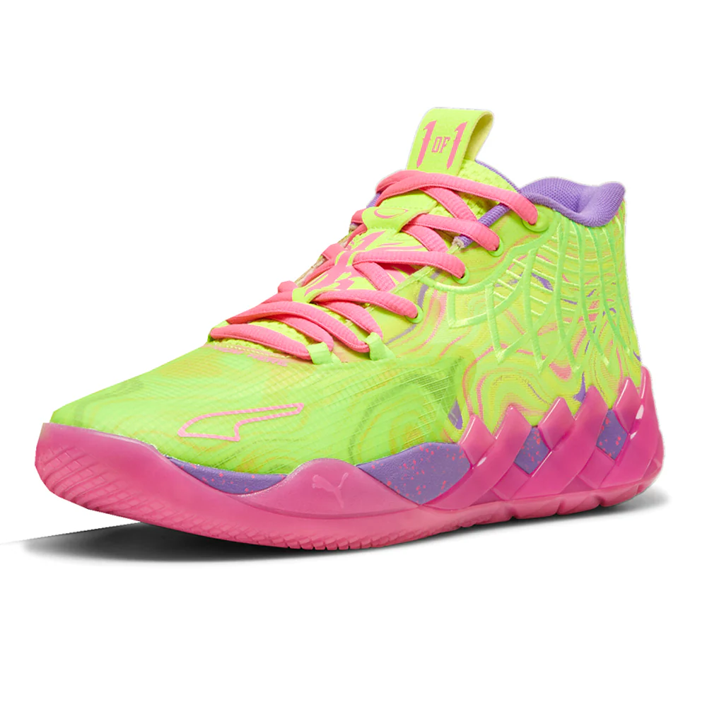 PUMA X LAMELO BALL MB.01 Inverse Toxic Basketball Shoes - Image 2