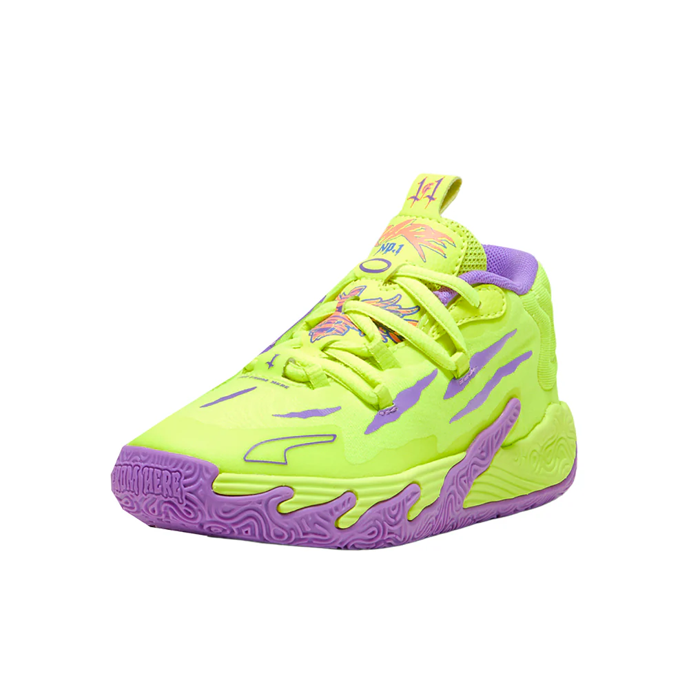 PUMA X LAMELO BALL MB.03 Spark Basketball Shoes (Little Kid) - Image 2