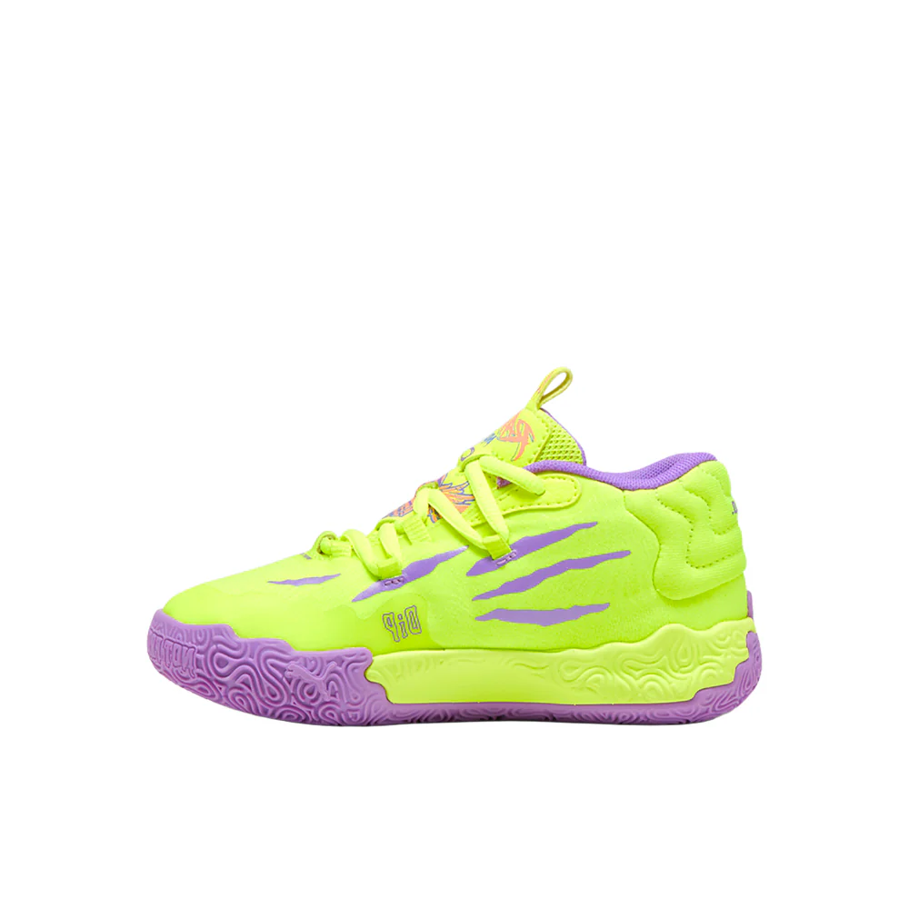 PUMA X LAMELO BALL MB.03 Spark Basketball Shoes (Little Kid) - Image 3