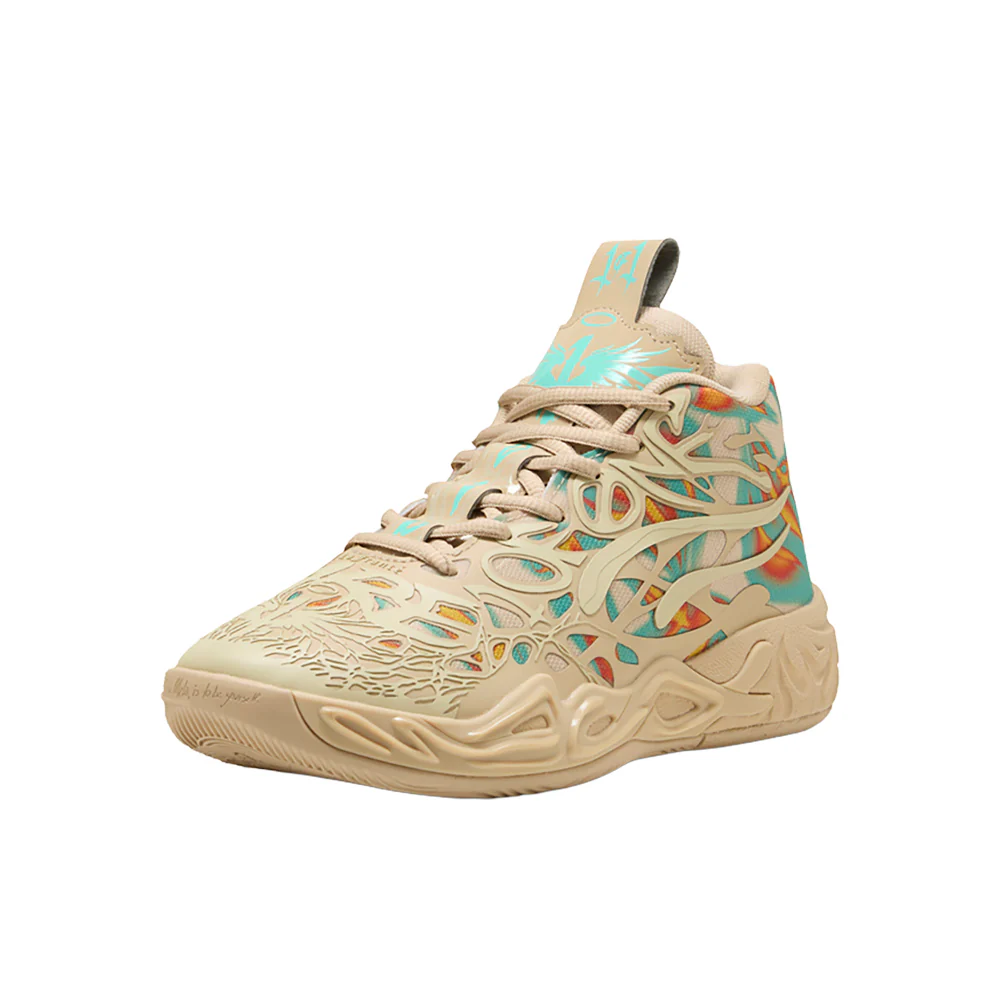 PUMA X LAMELO BALL MB.04 Flare Basketball Shoes (Big Kid) - Image 2