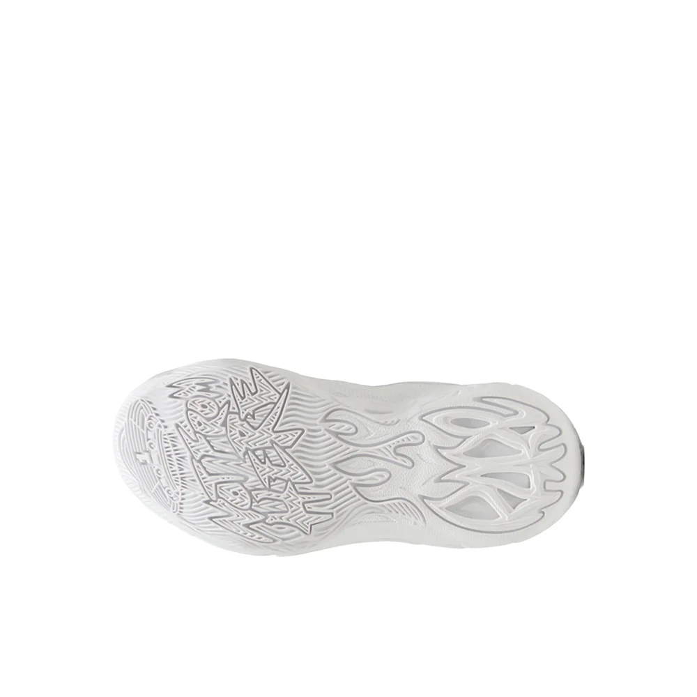 PUMA X LAMELO BALL MB.04 Lo Ice White Basketball Shoes (Big Kid) - Image 5