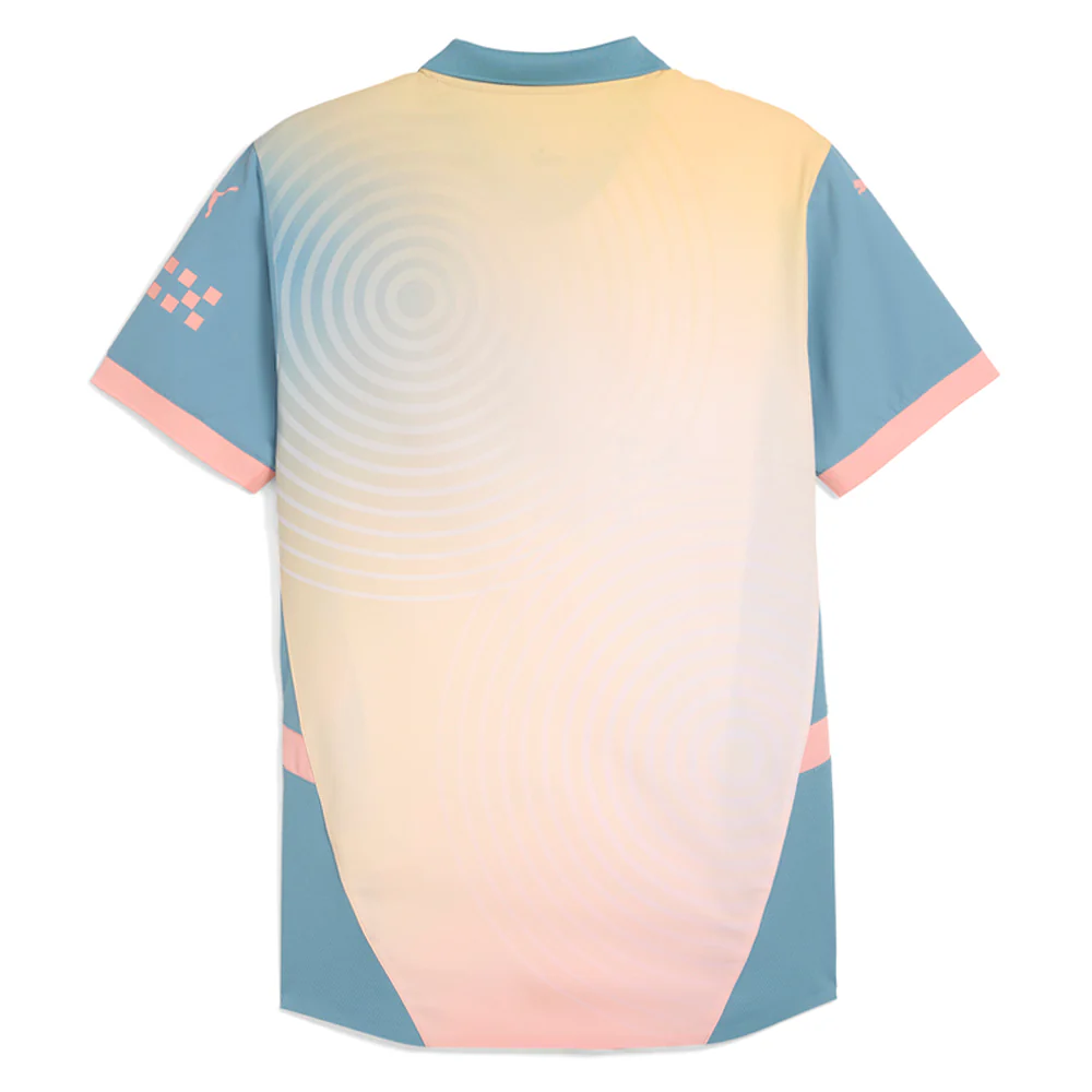 Manchester City F.C. Fourth Collared Short Sleeve Soccer Jersey - Image 2