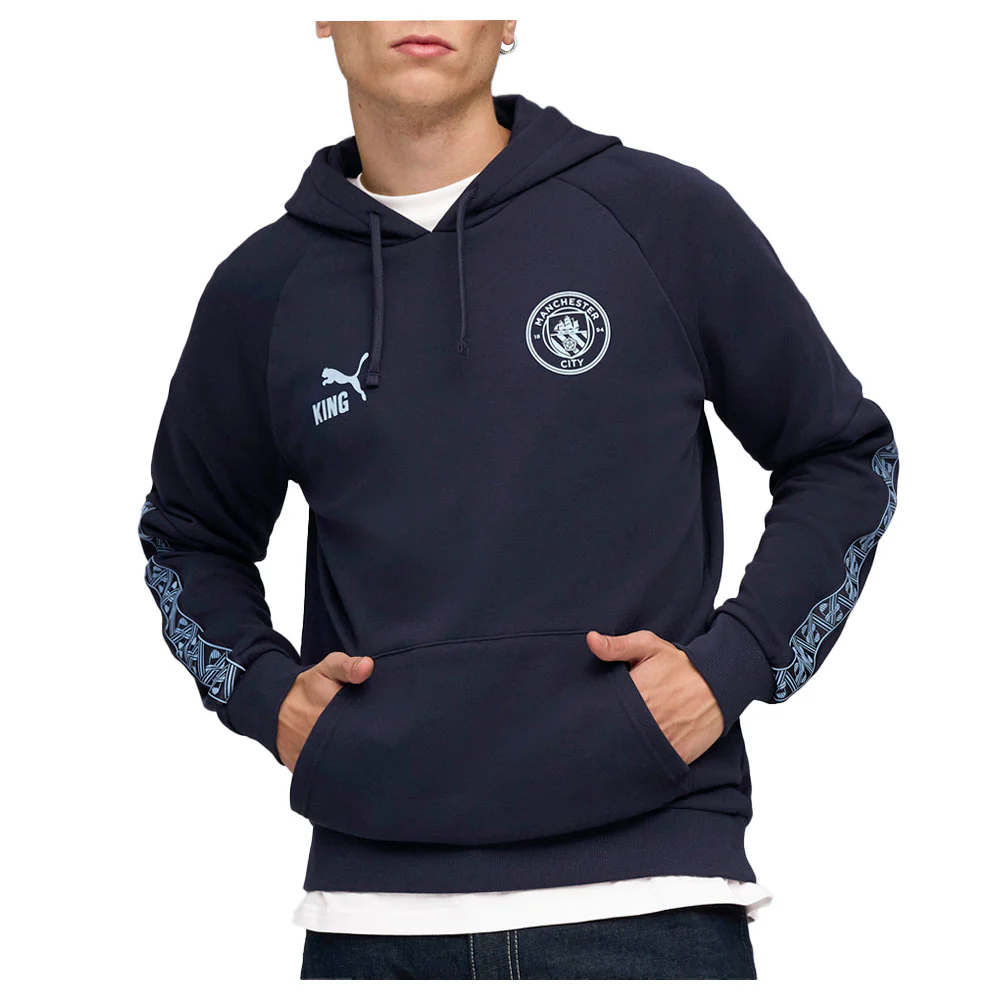 Manchester City F.C. King Pullover Hoodie - Image 3