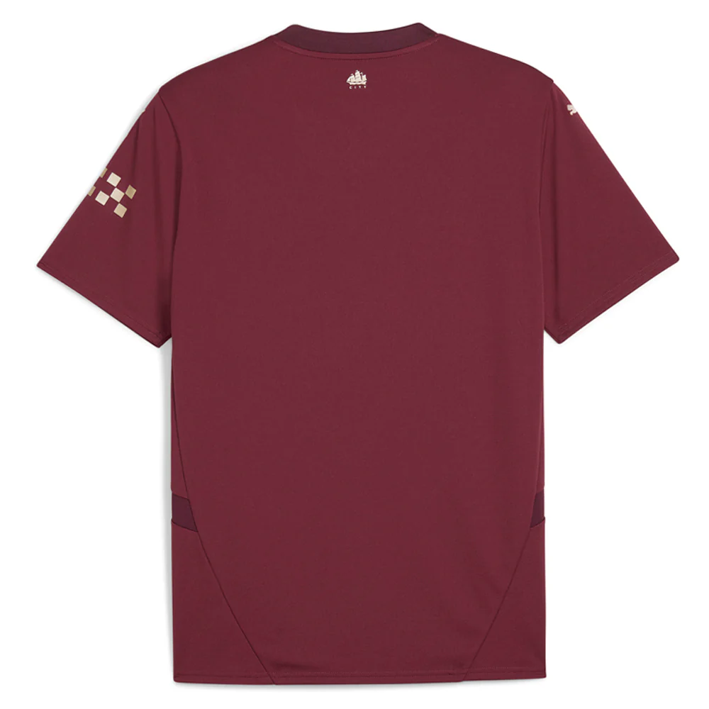 Manchester City F.C. Third V-Neck Short Sleeve Soccer Jersey - Image 2