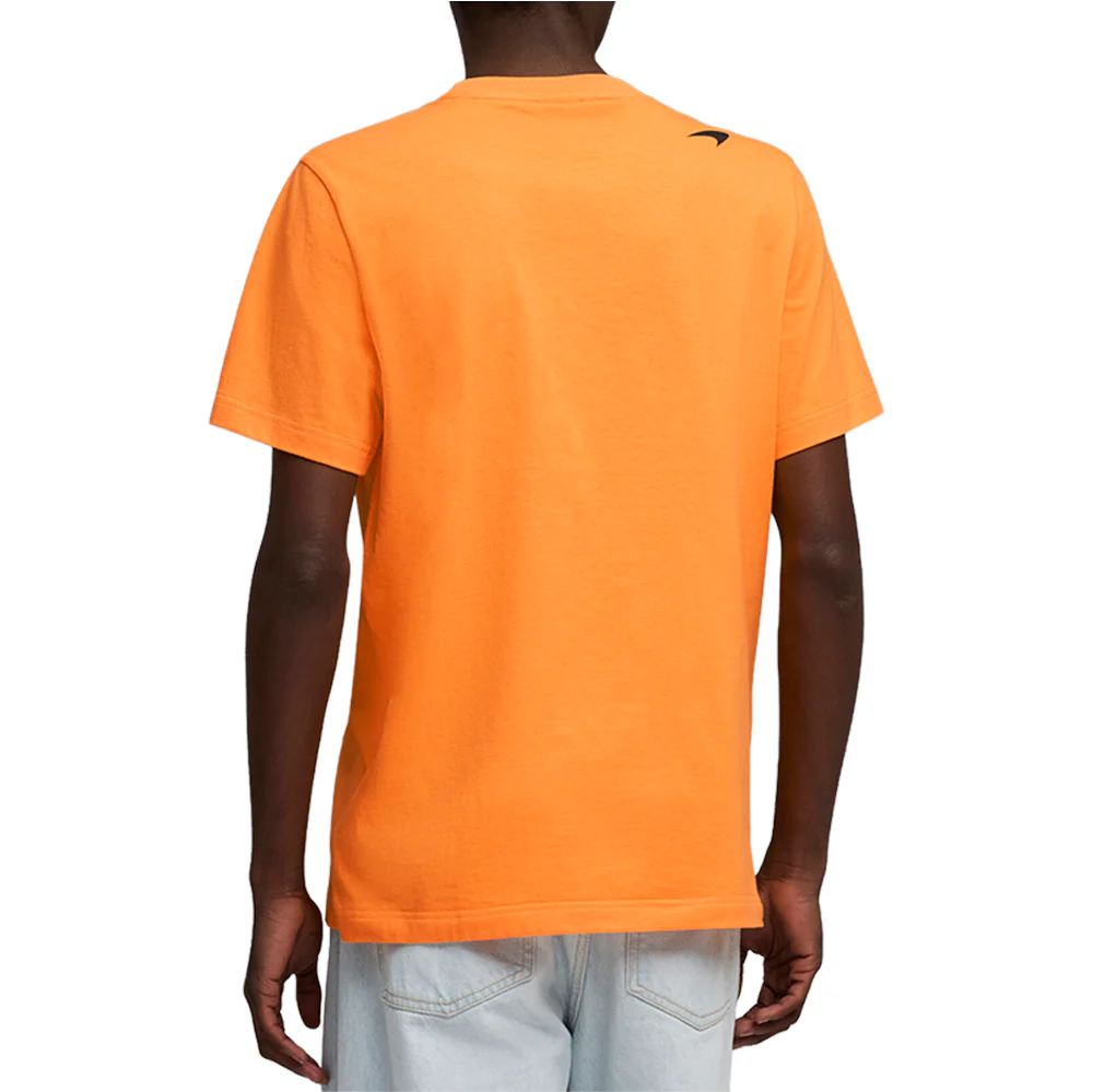 Mclaren Racing Driver Norris Graphic Crew Neck Short Sleeve T-Shirt - Image 4