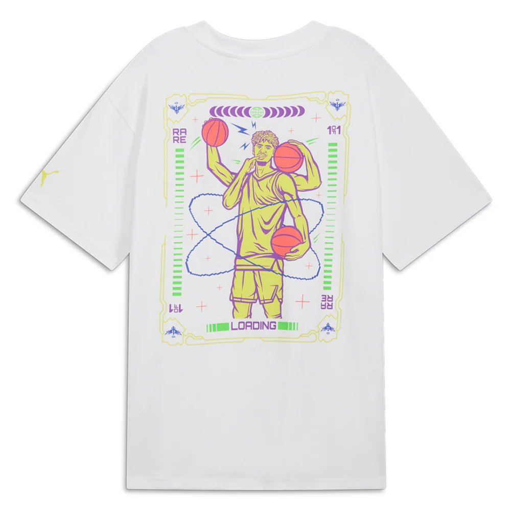 PUMA X LAMELO BALL Spark Crew Neck Short Sleeve Basketball T-Shirt - Image 2