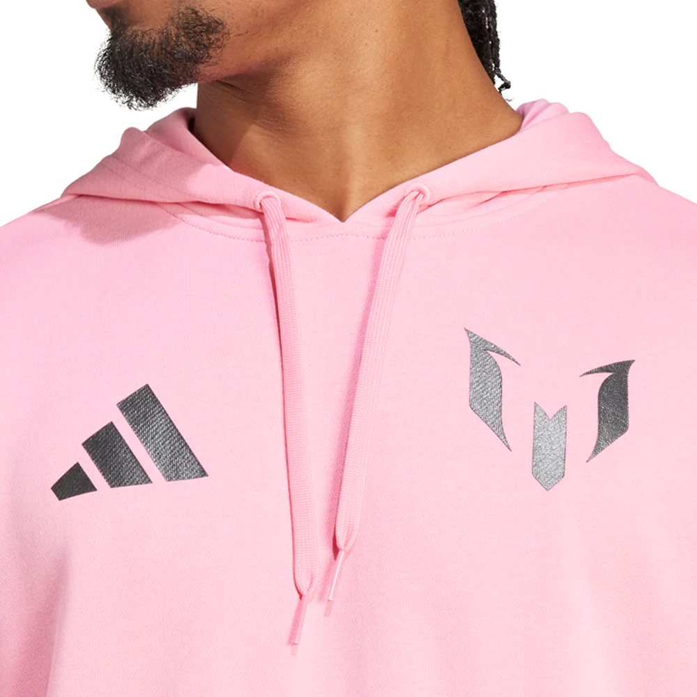 Messi Name & Number Graphic Pullover Hoodie - Image 4