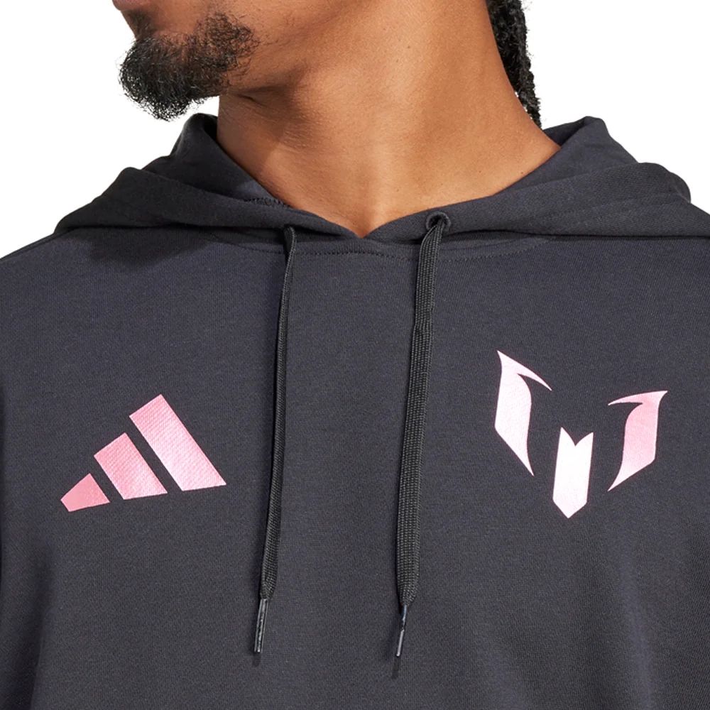 Messi Name & Number Graphic Pullover Hoodie - Image 4
