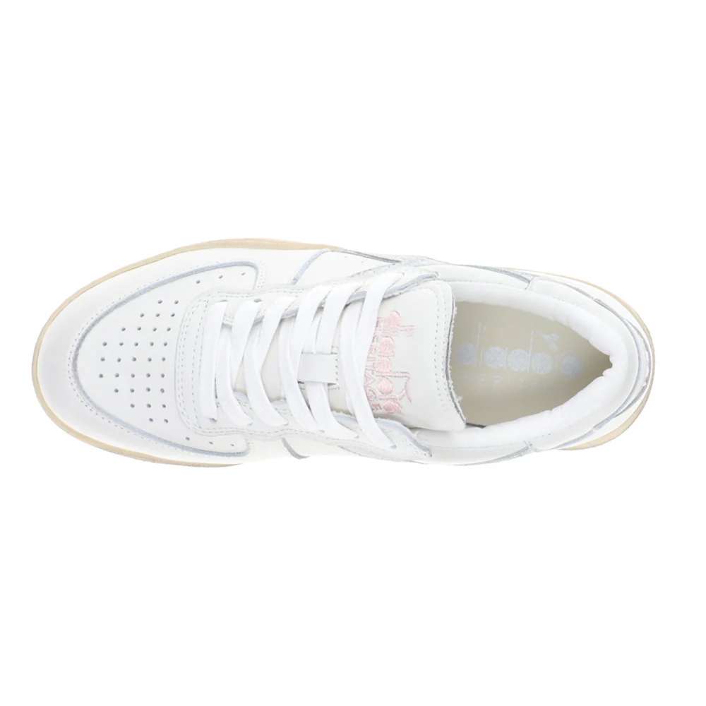 MI Basket Low Lace Up Sneakers - Image 4