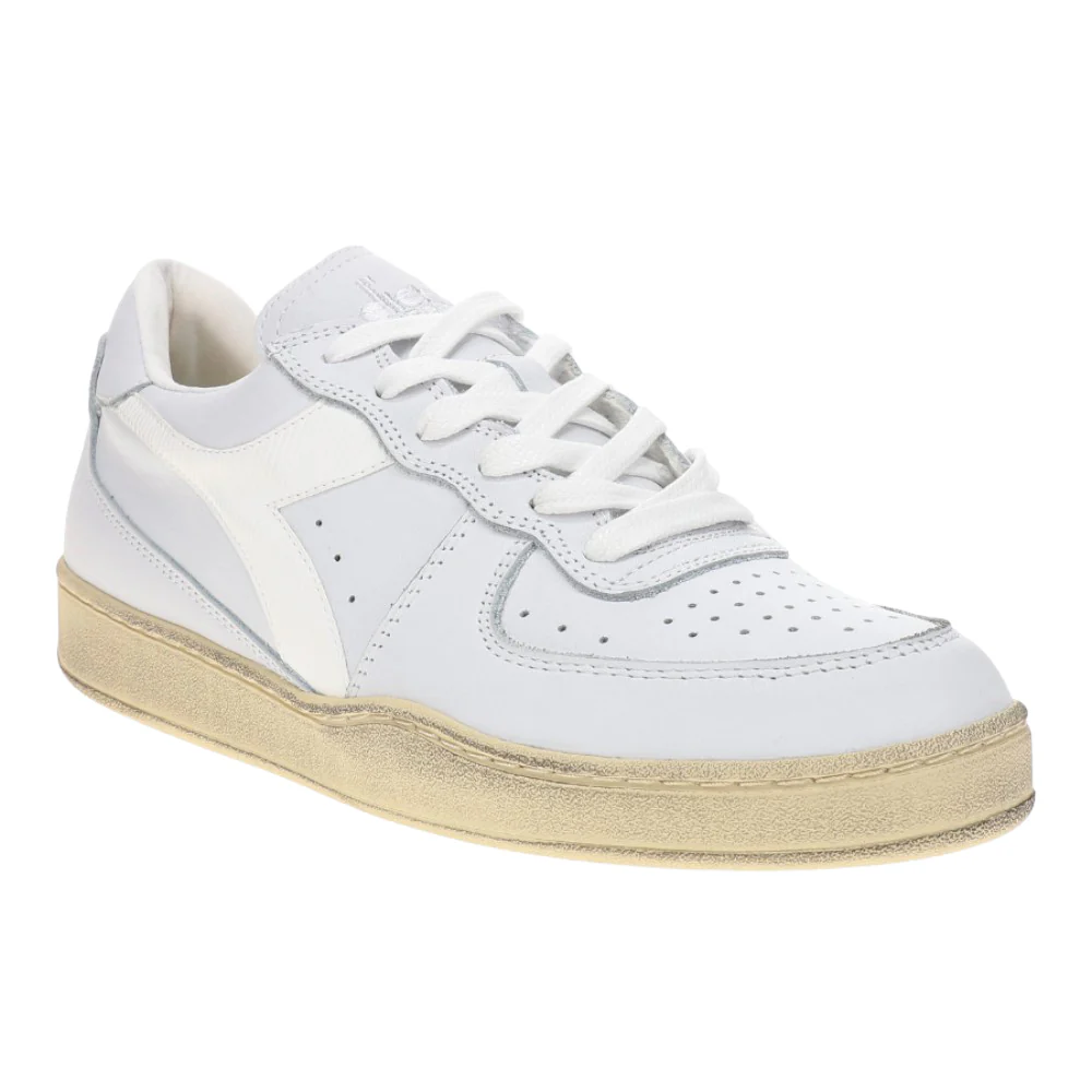 Mi Basket Low Used Lace Up Sneakers - Image 2