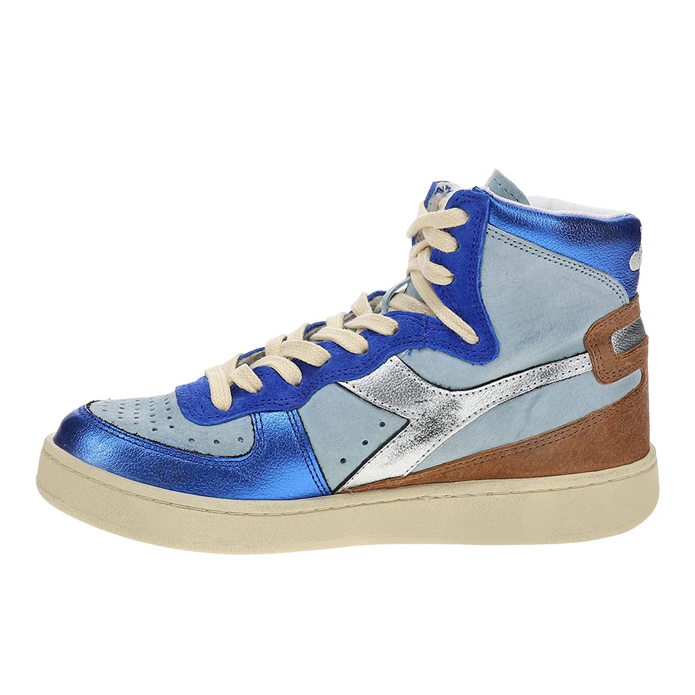 Mi Basket Metal Pigskin Used High Top Sneakers - Image 3