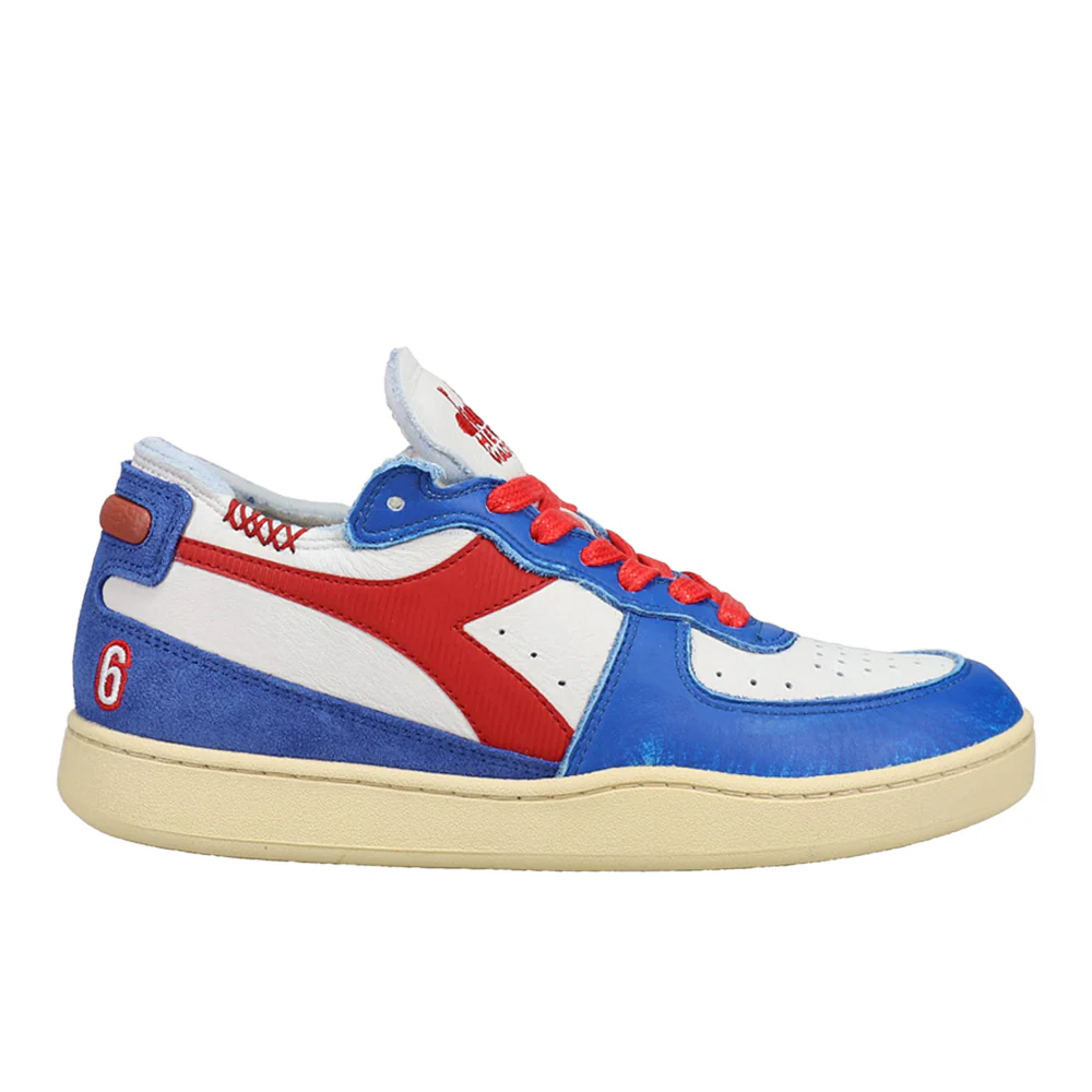Mi Basket Row Cut Philly 6 Lace Up Sneakers