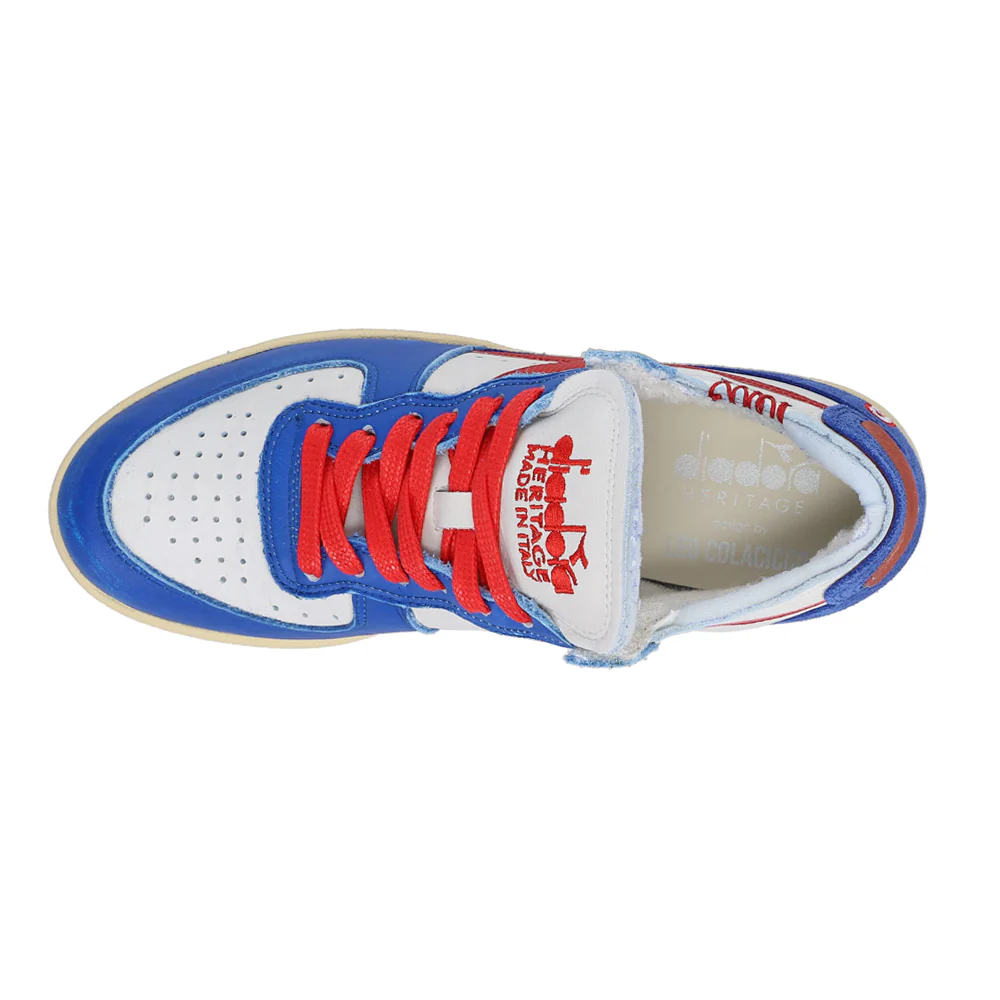 Mi Basket Row Cut Philly 6 Lace Up Sneakers - Image 4