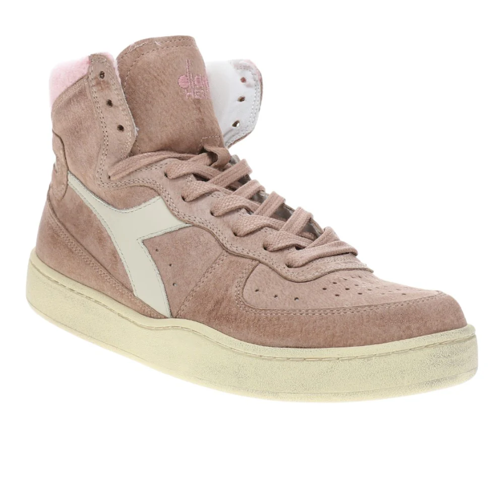 Mi Basket Shearling Lace Up Sneakers - Image 2