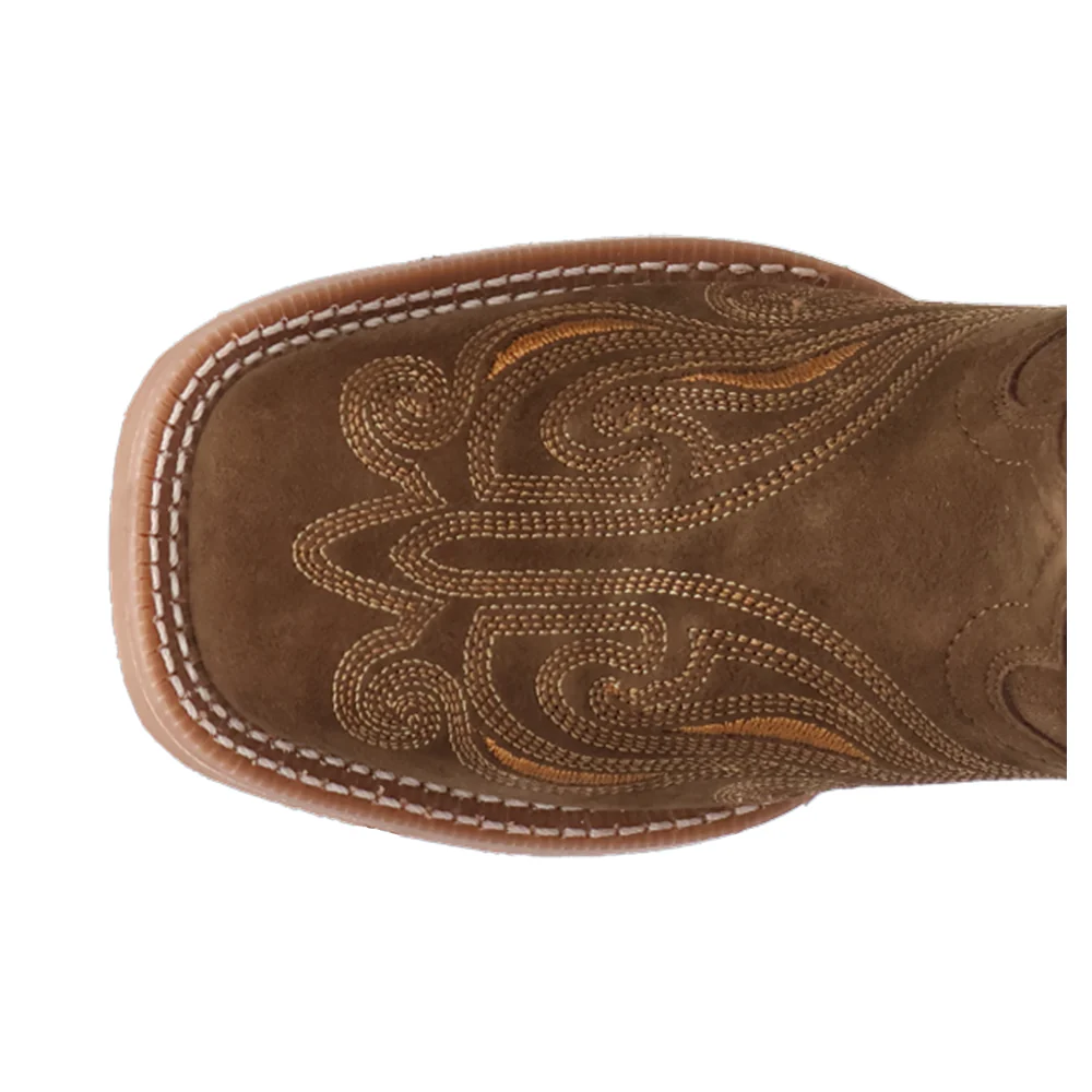 Millie Embroidered Square Toe Pull On Cowboy Boots - Image 4