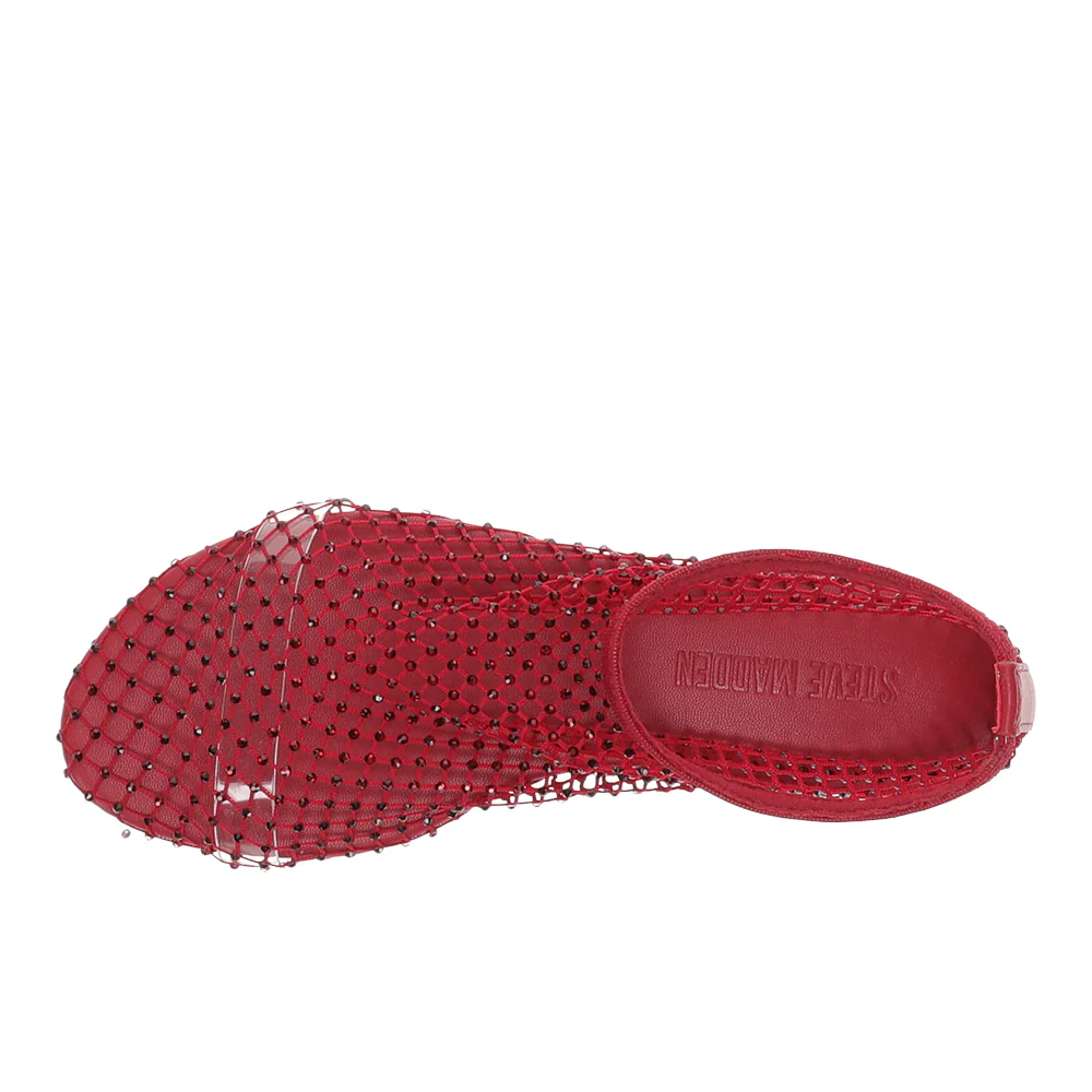 Mino Rhinestone Mesh Flats - Image 4
