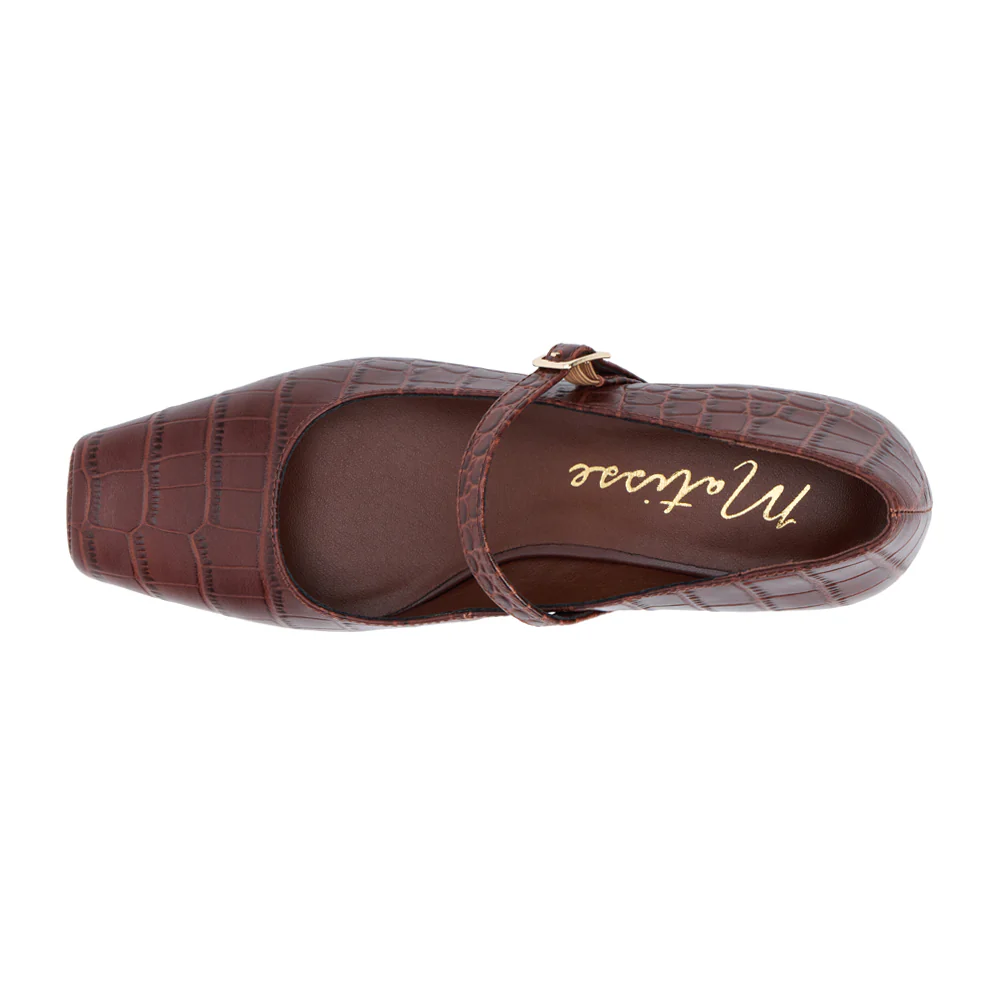 Mirabelle Croc Mary Jane Pumps - Image 4