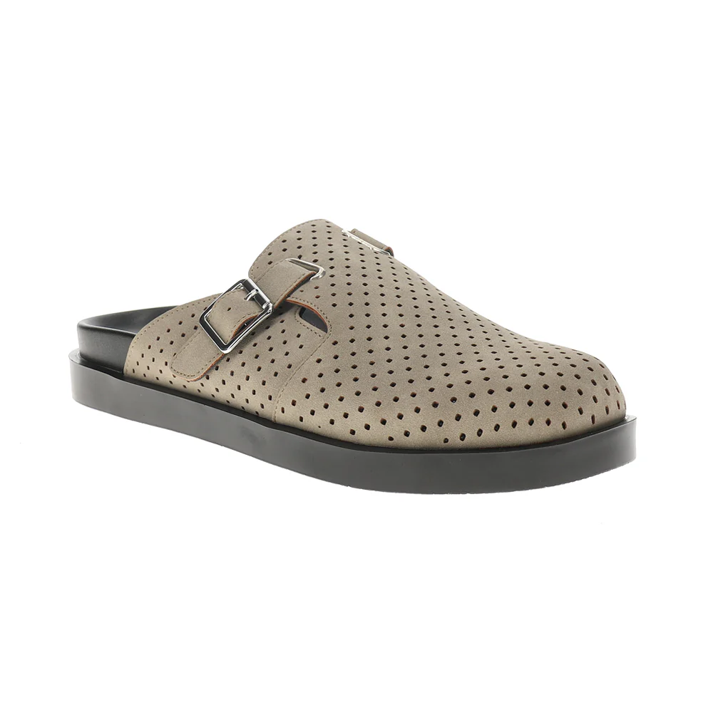 Montaine Perforated Slip On Clogs - Image 2